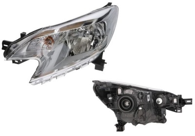 Фара лампа лівий nissan note e12 13- valeo фото №1