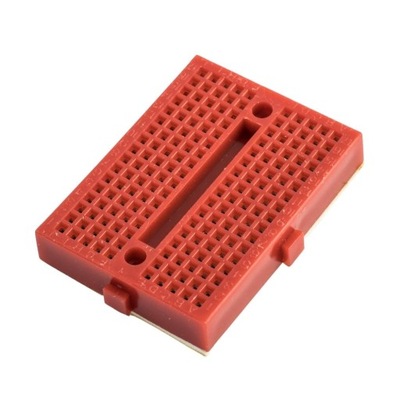 Płytka stykowa mini 170 pól Arduino STM32 czerwona