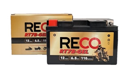 BATERÍA RECO RT7B-GEL 12V L+ YT7B-BS YT7B-GEL  