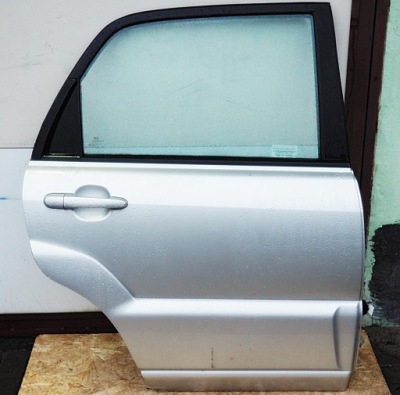 Kia sportage ii 2 дверь правое задняя задние серебристый ładne фото №1