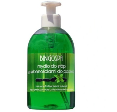 BingoSpa Mydło do stóp ze skłonnościami do pocenia 500 ml