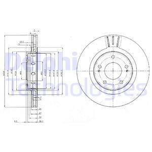 DISCO DE FRENADO BG4038C  