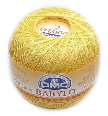 DMC babylo 20 kol. 743 miodowy 50gr/367mb