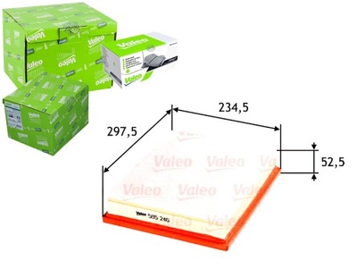 ФІЛЬТР ПОВІТРЯ [VALEO]