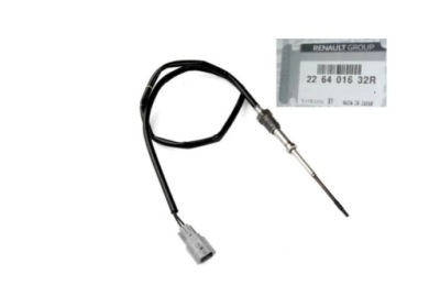 Датчик temeratury выхлопных газов 1.5 dci megane iv oryg фото №1