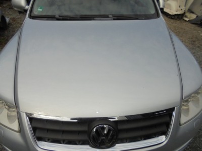 Vw touareg 7l капот комплектная la7w 02r-10r фото №1