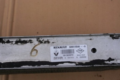 Renault megane scenic 2 2 интеркулер 8200115540a фото №1