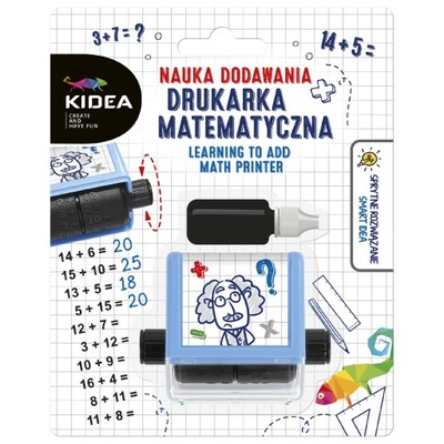 DRUKARKA MATEMATYCZNA NAUKA LICZENIA dodawanie