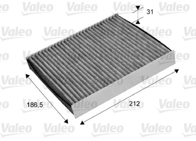 FILTRAS KABINOS SUBARU IMPREZA 1.6-2.0 00- VALEO 