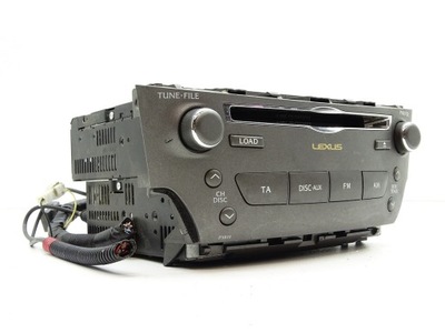 Радиопроигрыватель радио панель lexus is ii 86120-53630 фото №1