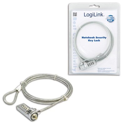 Linka zabezpieczająca do notebooka LogiLink NBS002