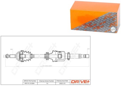 ПОЛУОСЬ ПРИВОДНАЯ DACIA LOGAN 04- P DRIVE+