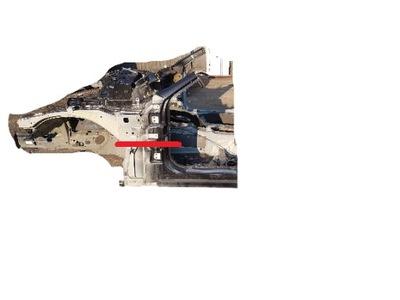 Maserati quattroporte vi 13- порог блок двигателя левый bok фото №1