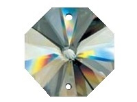 Kryształ szlifowany ośmiokąt 14 mm oktagon PbO KA1032-14 żyrandoli girland