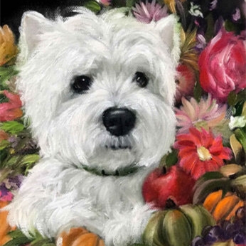 Obraz diamentowy Pies West Highland White Terrier