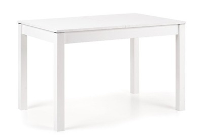 Stół HALMAR Maurycy 118-158x75cm - Biały