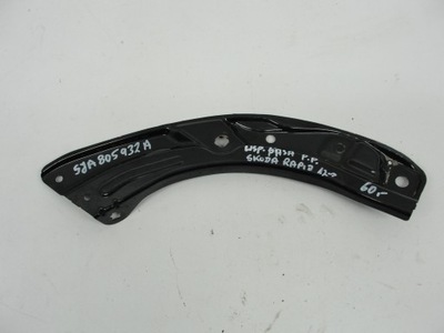 Кронштейн крила перед правий skoda rapid 2012- 5ja805932a фото №1