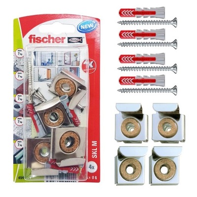 Fischer 045490 Zestaw śrub i kotw