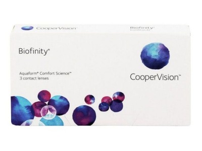 Soczewki Cooper Vision Biofinity Aquaform 3szt