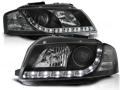 FAROS REJILLAS AUDI A3 8P 03-08 DAYLIGHT BLACK  