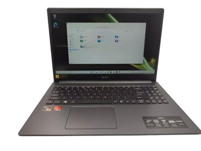 LAPTOP ACER ASPIRE 3 15,6 " AMD RYZEN 5 8 GB/512 GB CZARNY GWARANCJ