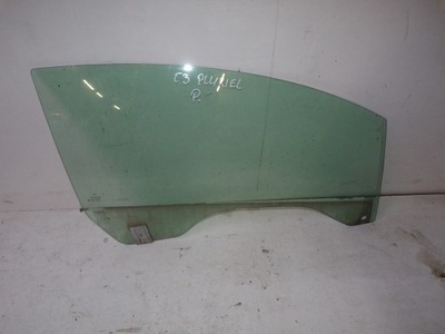 Стекло дверь правый перед c3 pluriel фото №1