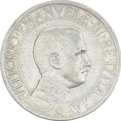 11.WŁOCHY, VITT.EMANUEL III, 1 LIRA 1910