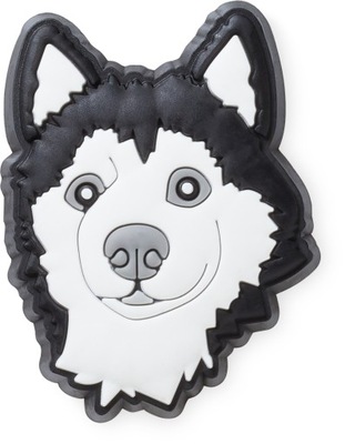 CROCS JIBBITZ CHARMS PRZYPINKA HASKY DOG PIES