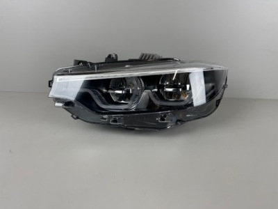 Bmw 4 f32 f33 f36 lci m3 f80 m4 f82 лампа левая адаптивный led ece 7478157 фото №1