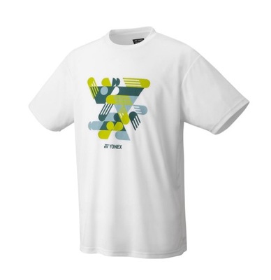 Koszulka męska Yonex Uni T-shirt Practice white M