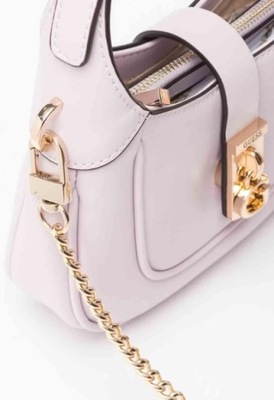 Guess torebka Maimie Mini hobo Lilac