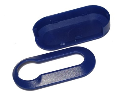 Корпус ключ fiat niebieski фото №1