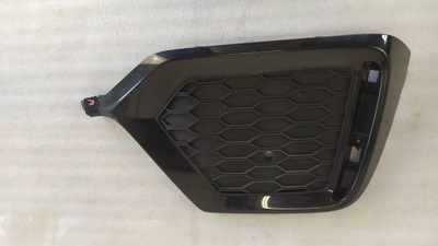 Honda civic x type r решётка заглушка бампера левый задняя задний 71508tgh фото №1