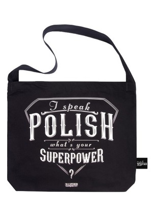 I SPEAK POLISH! WHAT'S YOUR SUPERPOWER? / torba