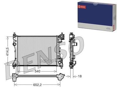 RADUADOR DEL MOTOR DENSO 50512102 RA0000100  