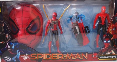 Zestaw figurek z wyrzutnią Spiderman i maską