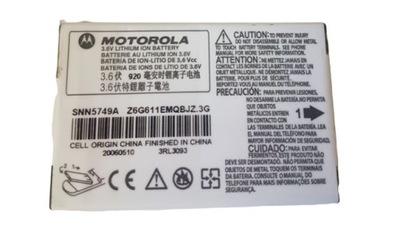 ORG BATERIA MOTOROLA V177 C116 C117 C118 SNN5749A