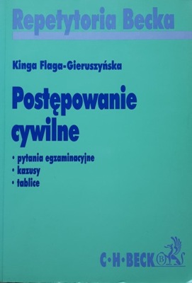 POSTĘPOWANIE CYWILNE - K. GIERUSZYŃSKA