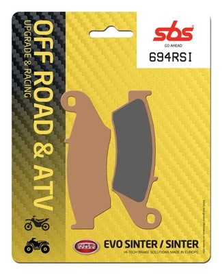 ZAPATAS DE FRENADO SBS 694RSI SUZUKI RMX X-K1 250 99  