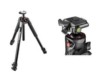 Statyw Manfrotto MT055XPRO3 + głowica MHXPRO-BHQ2