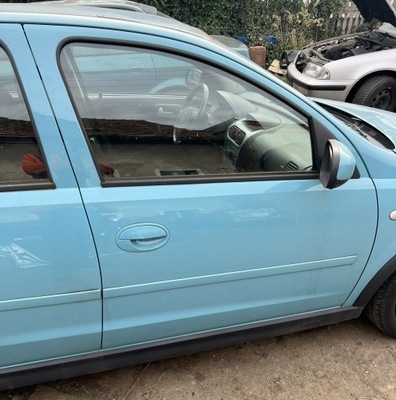 Дверь правое правый перед opel corsa c 5d z21q фото №1