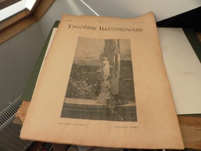 1900 tygodnik ilustrowan KOŚCIÓŁ W WIŻNIE DAWNE PAŁACE WARSZAWY WIZNA