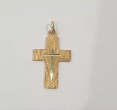 ZŁOTY KRZYŻYK P585 G2,09