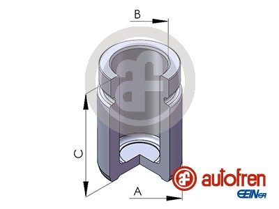 Autofren seinsa d025332 поршень, супорт гальма фото №1
