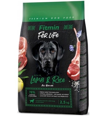 Fitmin Dog For Life Lamb & Rice 2,5kg