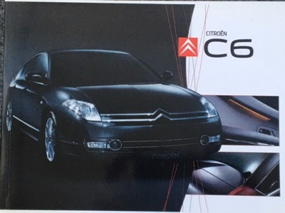 CITROEN C6 POLSKA MANUAL MANTENIMIENTO 2005 -12  