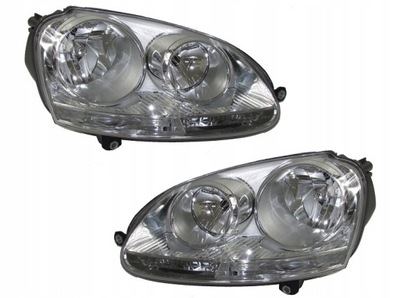 Комплект фари vw golf v jetta 2003-2010 фото №1