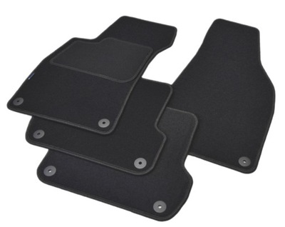 SEAT EXEO 2009-2013R. ALFOMBRILLAS DE AUTOMÓVIL SILVER  