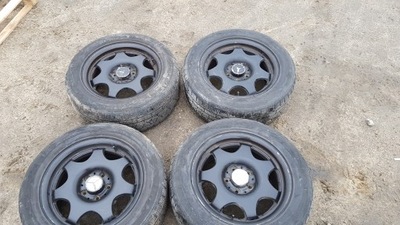 4 RUEDAS ALUMINIO 16 MERCEDES W211 5X112 NEUMÁTICOS 225/55 R16  