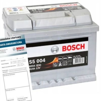 BATERÍA BOSCH SILVER S5 61AH 600A SILVER S5  